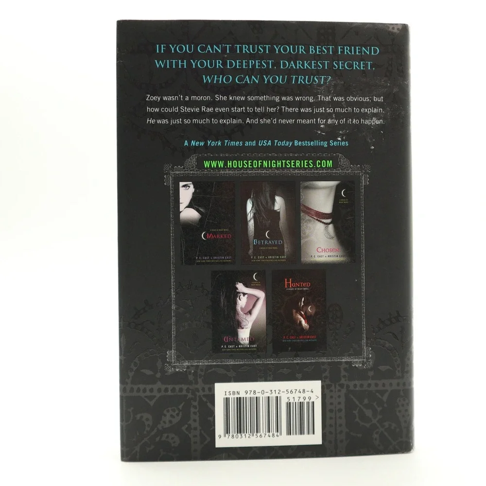Tempted A House of Night Novel PC Kristin Cast Hardback Book